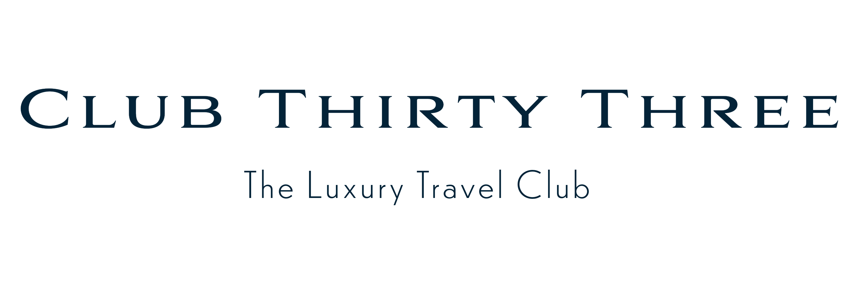 Club Thirty Three | The Luxury Travel Club