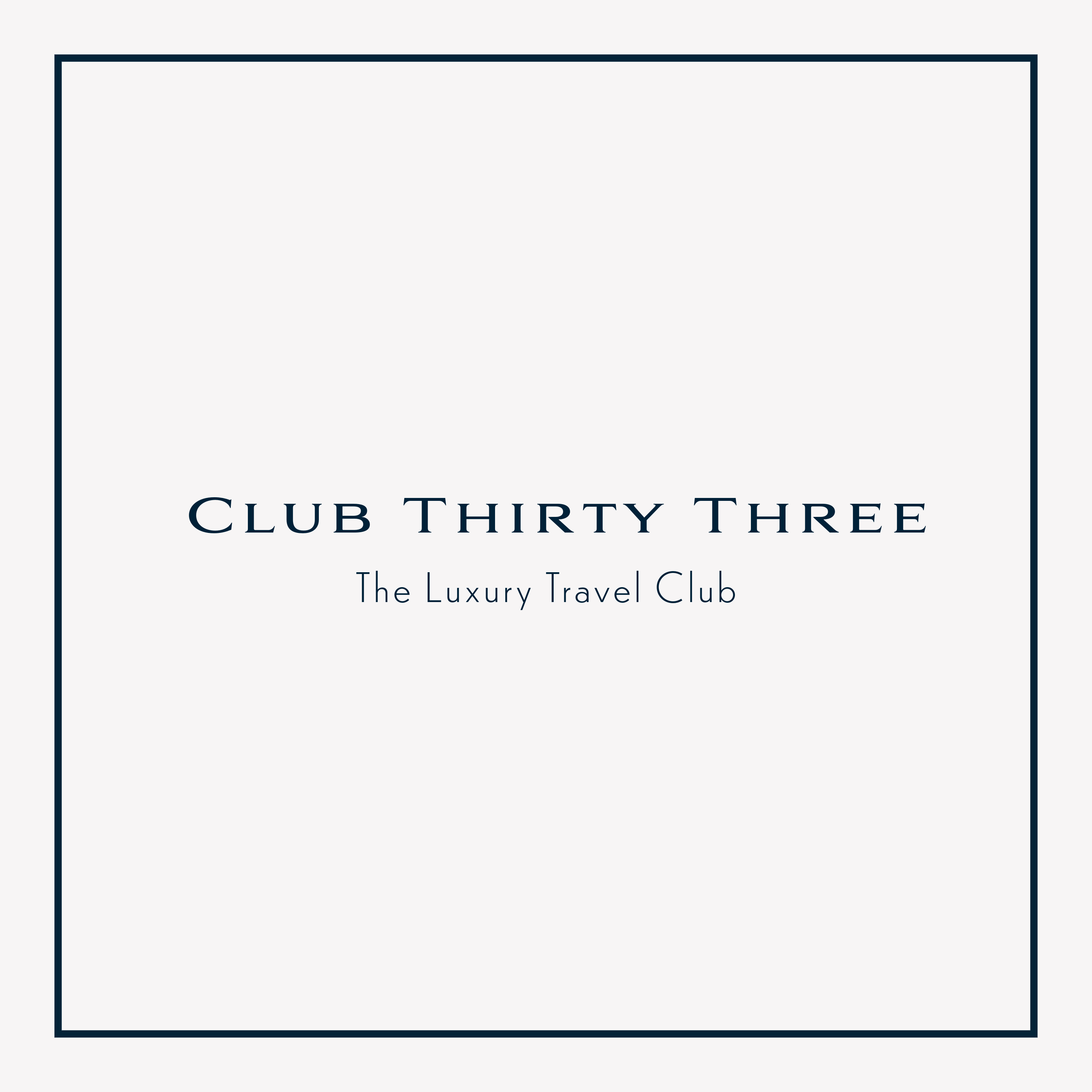 Club Thirty Three Membership